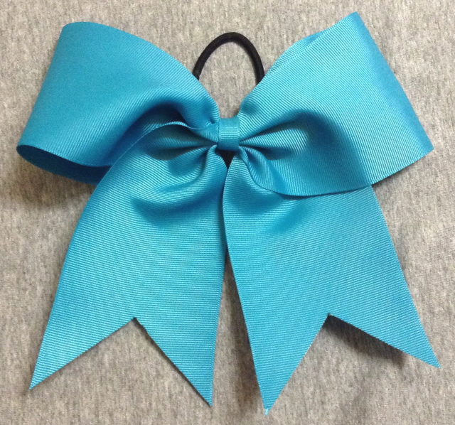 Teal Solid Bow